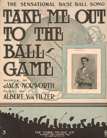 The Sensational Base Ball Song - Take Me Out To The BallGame